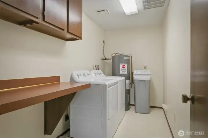 Laundry and Utility Room on Lower Level