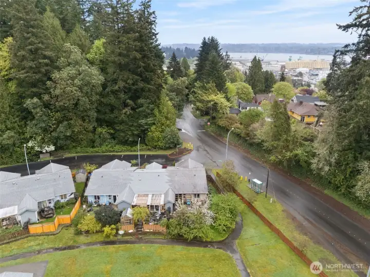 Prime Location! Enjoy the peace of a residential street with quick access to the shipyard and downtown Bremerton.