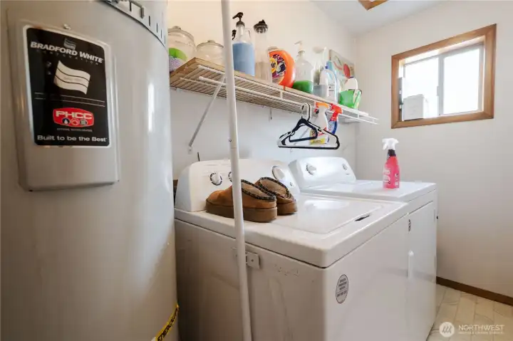 Unit A laundry room