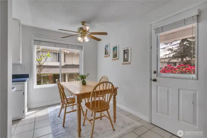 Abundant natural light