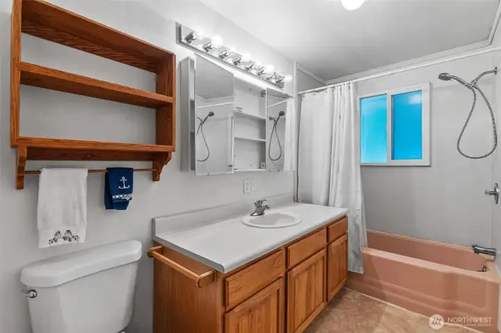 Full hall bath Full hall bath