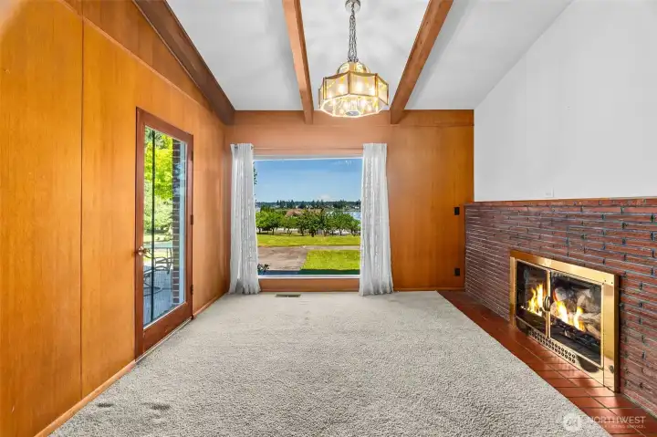 formal dining area w water and mountain views formal dining area w water and mountain views