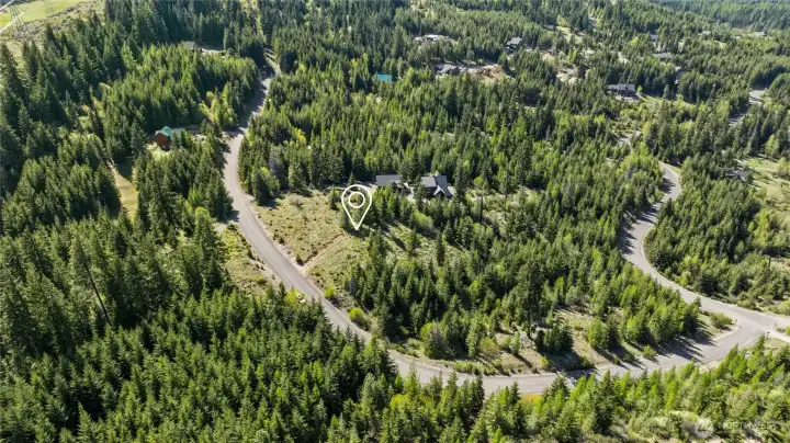Shy 7 Acre parcel with views of the Stuart Mountain Range. Shy 7 Acre parcel with views of the Stuart Mountain Range.