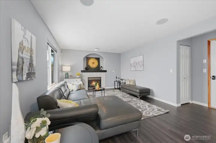 Cozy Fireplace for Added Comfort