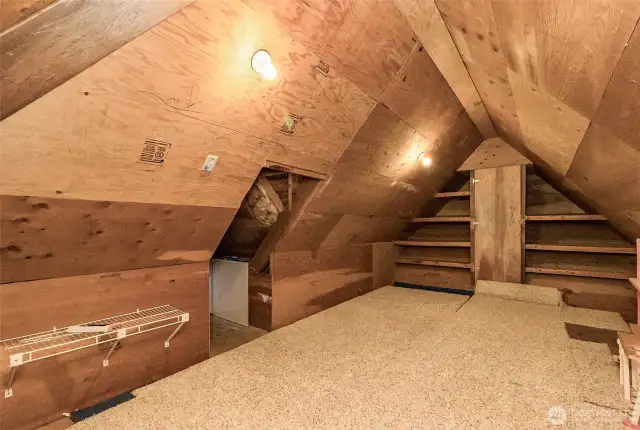 "Top Secret" Spot Above the Second Story Playroom~Perfect your Game of "Hide & Seek" or...Extra @ Home Storage for Keepsakes or Seasonal Items~