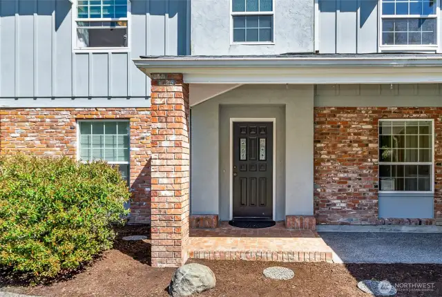 Covered Front Door Entry~Meet & Great Friends~Family~Guests Safely out of the Elements~