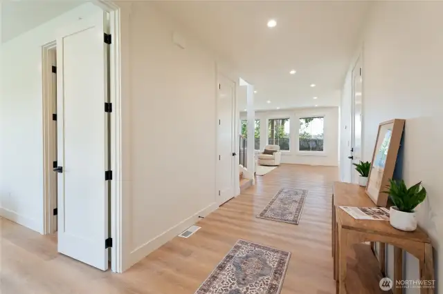 wide hallways
