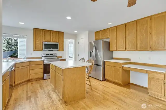 Hardwood floors