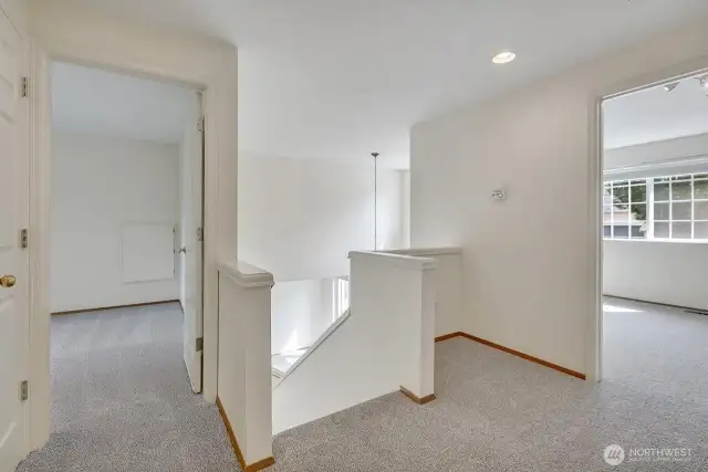 Upper floor landing