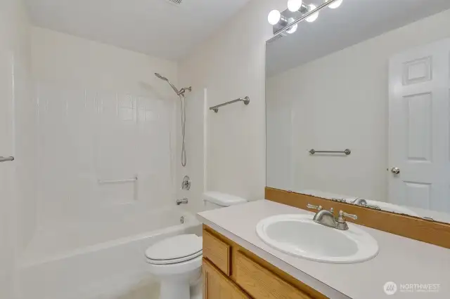 Secondary bathroom
