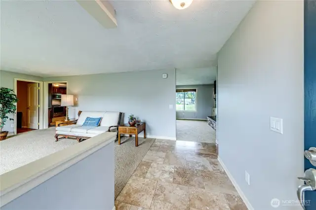 Spacious, open floor plan.