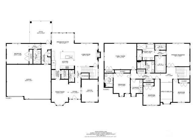 Craftsman floor plan