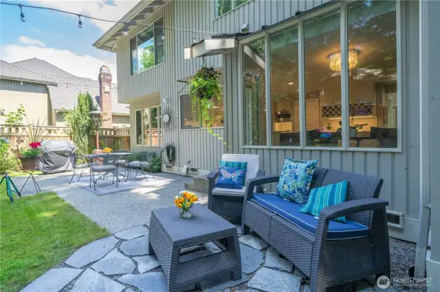 Backyard patio...BBQ anyone?
