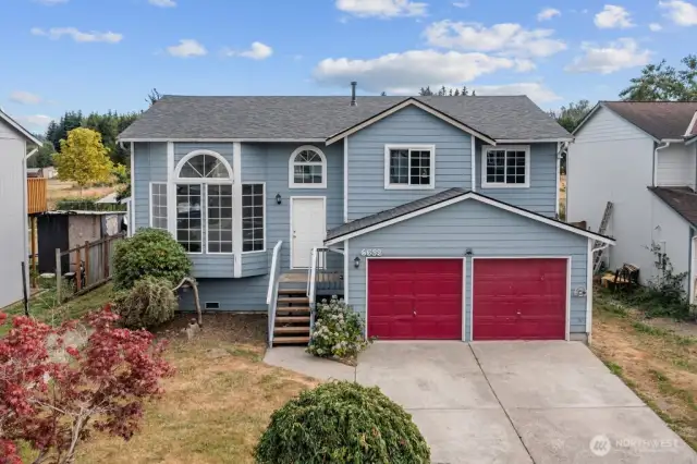 2 car garage