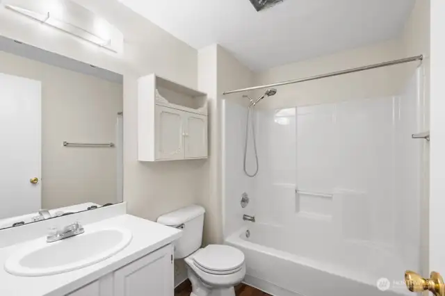 Full bathroom upstairs