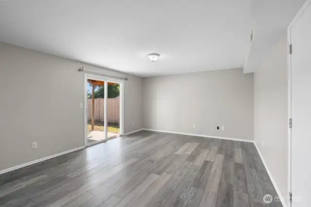 Downstairs family room