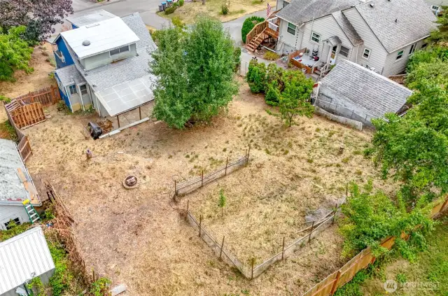 Spacious lot on a desirable street -
