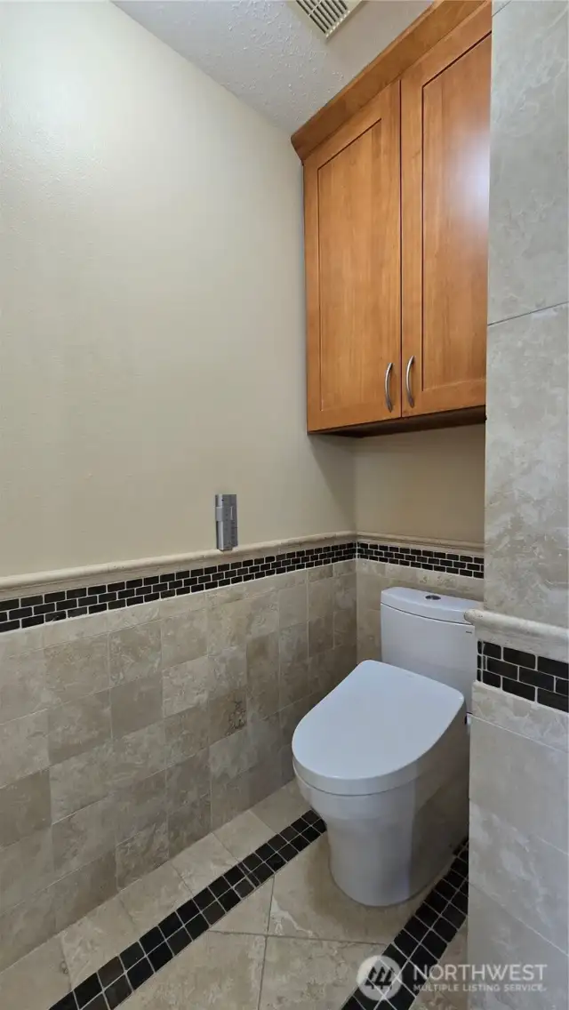 Enjoy the TOTO bidet!