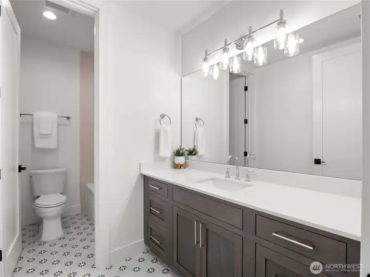 Upstairs Full Bath