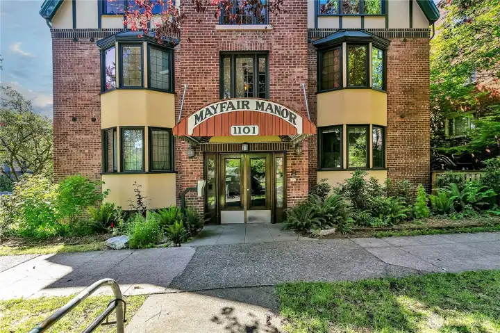 Welcome to Mayfair Manor. Situated on a tree-lined side street, surrounded by many other beautiful old buildings, yet is also close to vibrant Capitol Hill eateries and shopping.