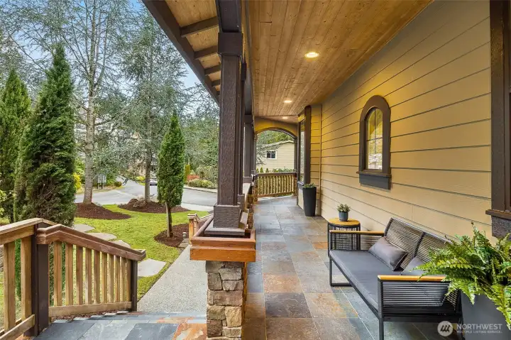 Featured front porch
