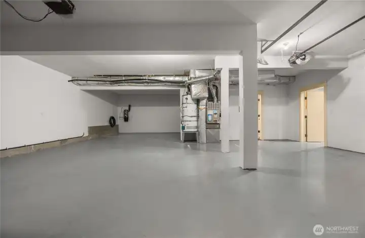 A rare 4car garage; a bonus room with a sink and outlets for an extra washer/dryer unit; whole house generator; sprinkler system