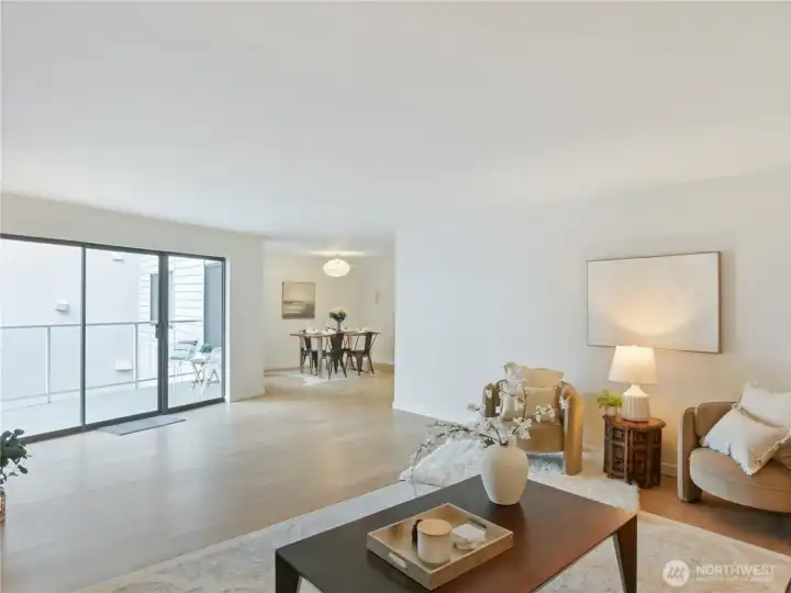 Spacious layout for entertainment & relaxation!