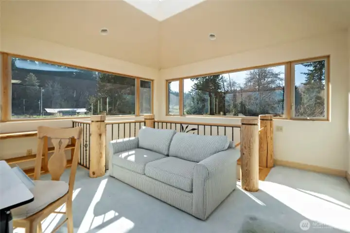 2nd level includes studio with panoramic views!