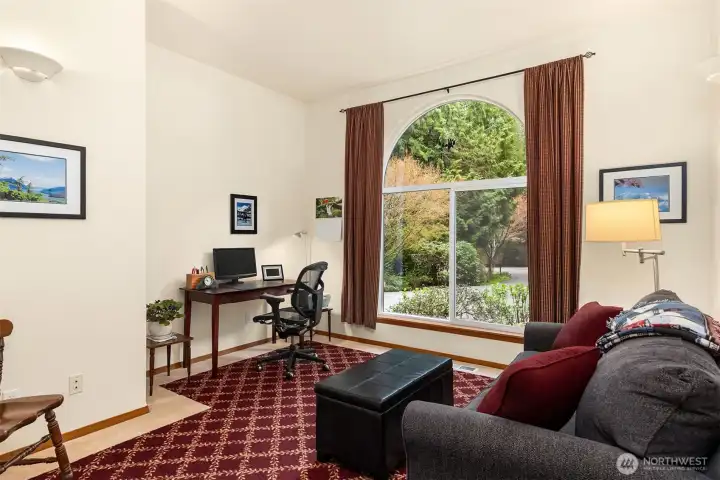 A den could be used as a 4th bedroom - the septic system is rated for 4 bedrooms.