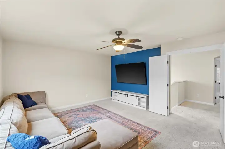 Upstairs Bedroom Currently Used as a Bonus Room