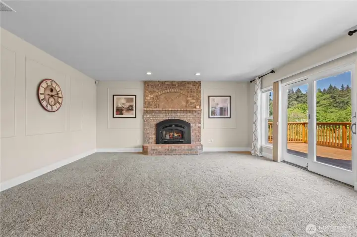 Great Room off kitchen