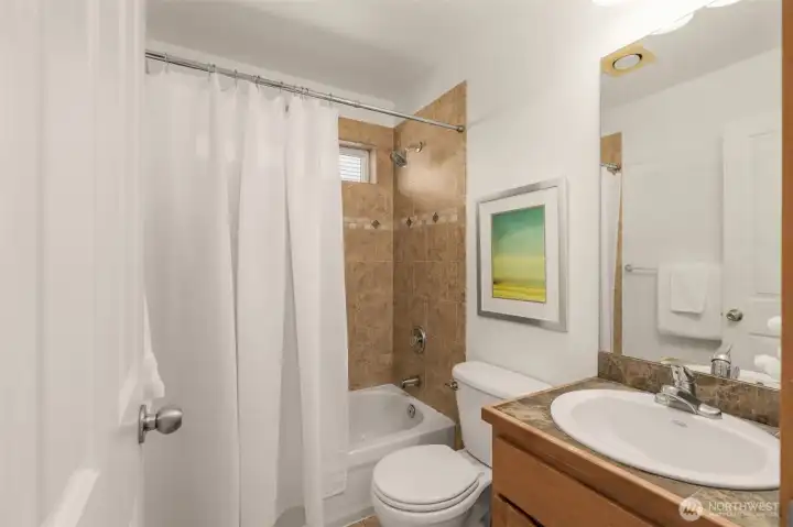 Full bath upstairs