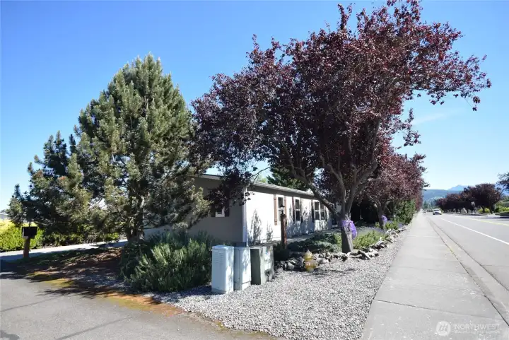 house from corner