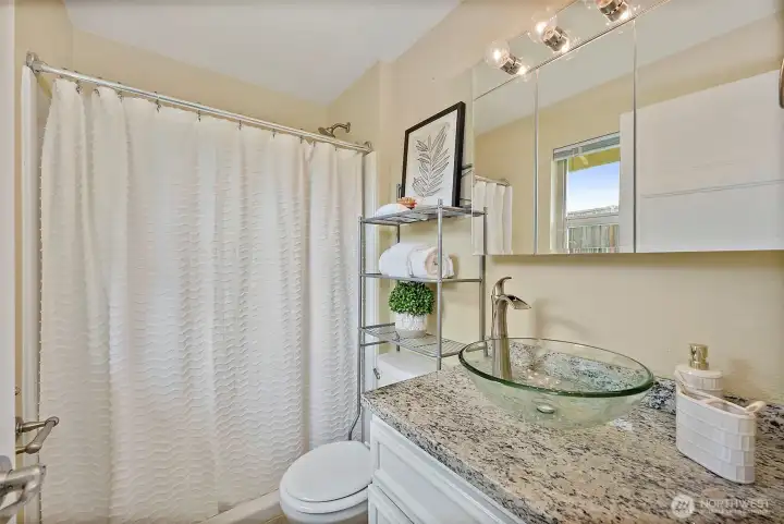 Primary suite bathroom