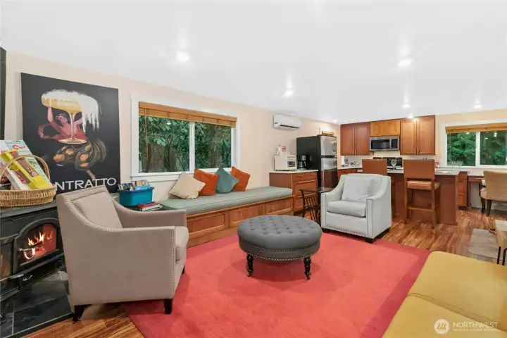 Previously used as long term rental and AirBnb.