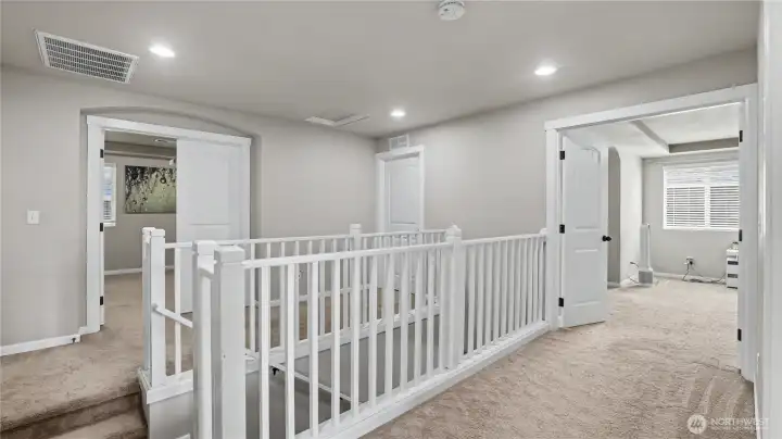 Upper landing.