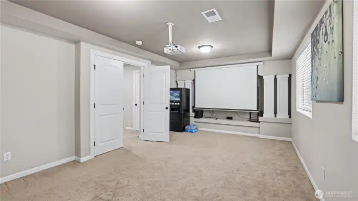 Perfect for a media room, playroom, or home office.