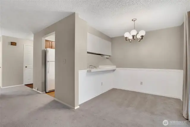 Lovely dining area