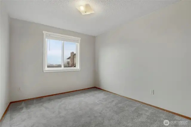 A different angle of the second bedroom