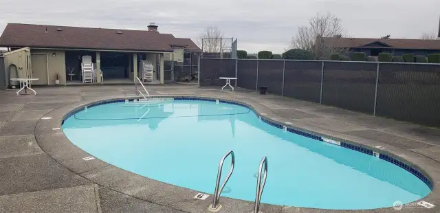 Community Pool open seasonally to all residents.