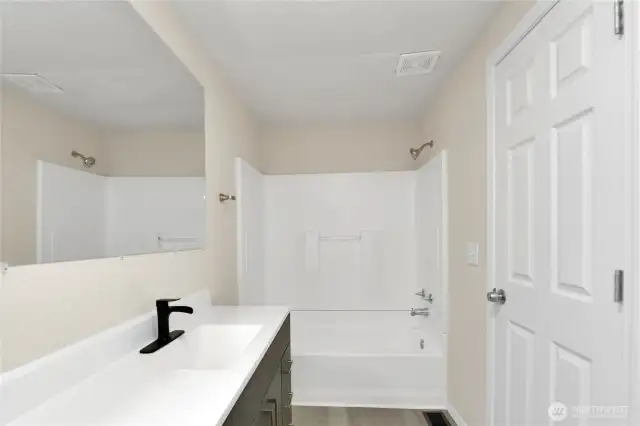 Primary bathroom.