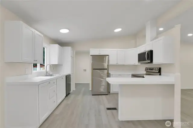 All new SS appliances!