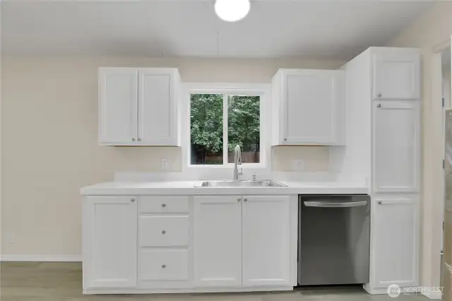 Loads of cabinet space.