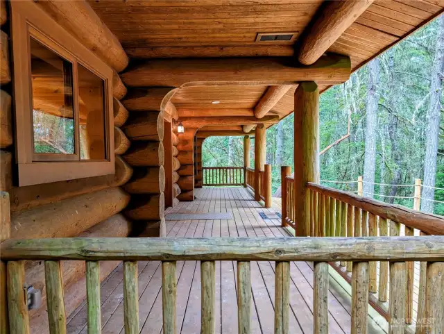 Fantastic porch.
