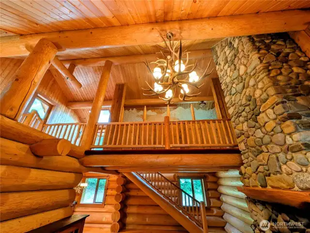 What an entrance into this stunning home.