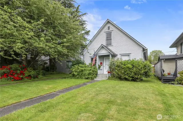 This single family home was the original structure and was built in 1910.