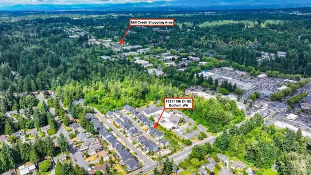 Home is within walking distance of so many great areas.