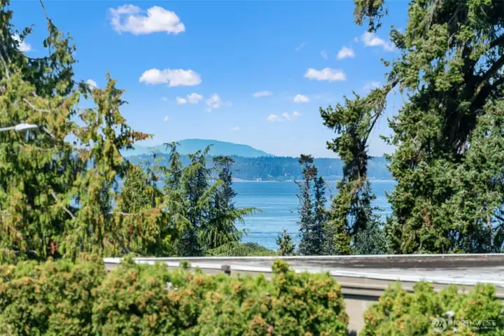 Partial Sound and Mountain views in the Edmonds Bowl!