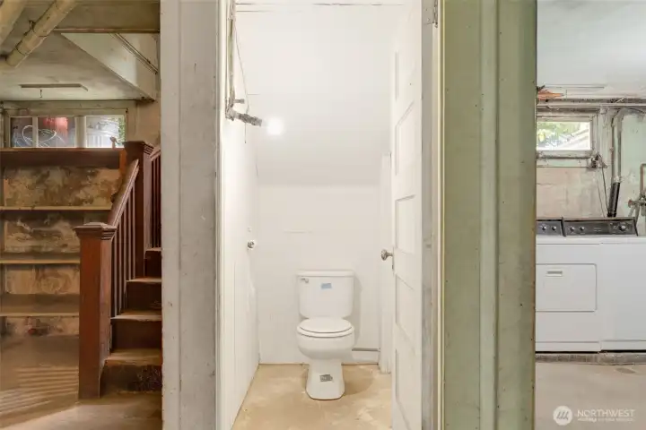 Toilet (aka plumbing?) in basement