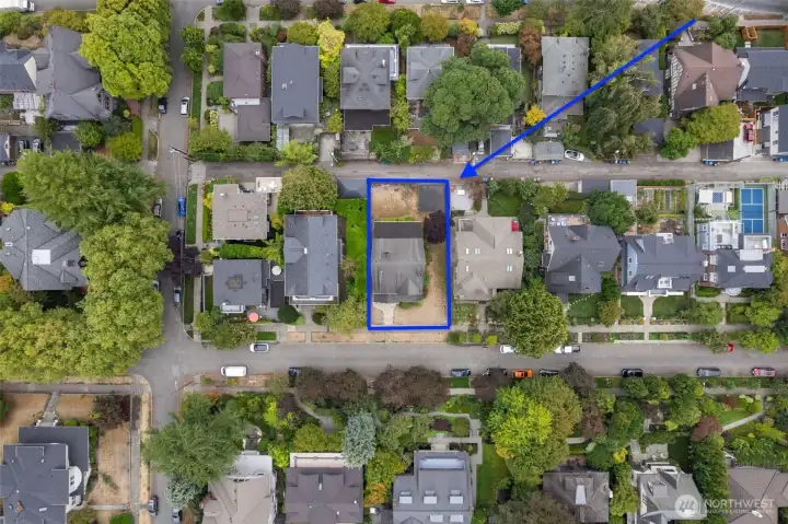 Street to alley lot